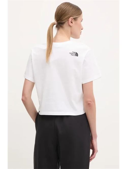 w s/s easy relaxed cropped tee THE NORTH FACE | NF0A8A6HFN41.FN41